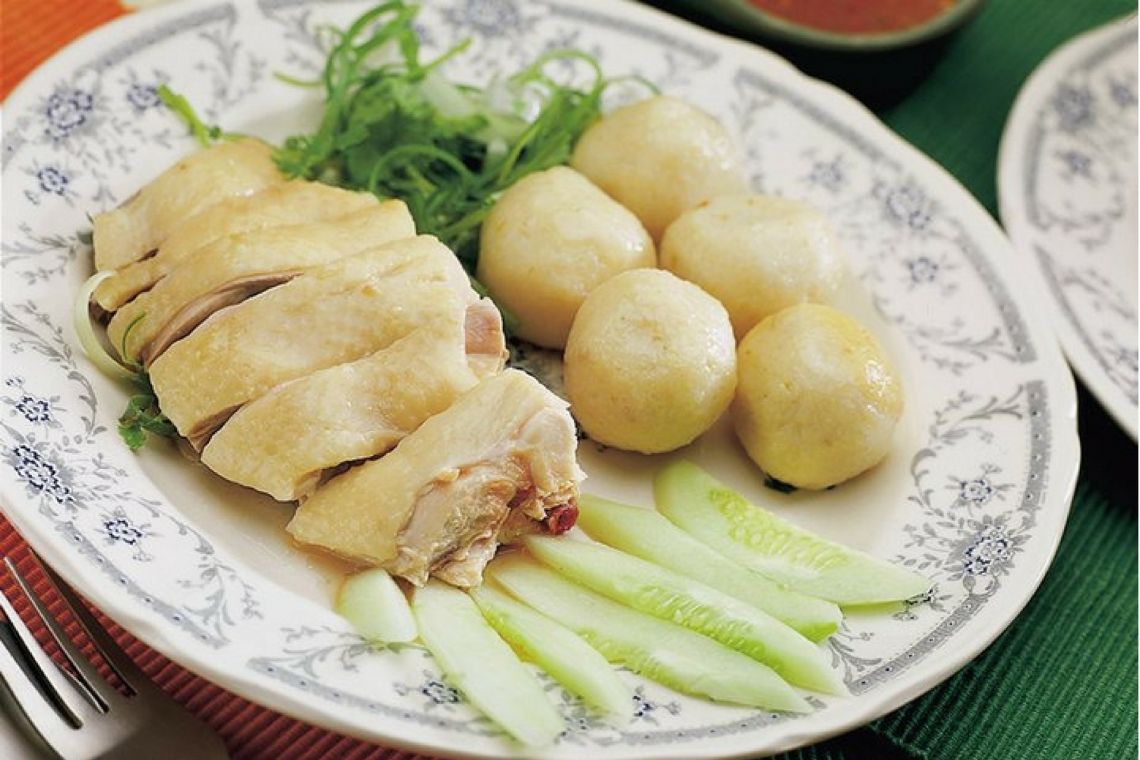 法索萨鸡肉饭球