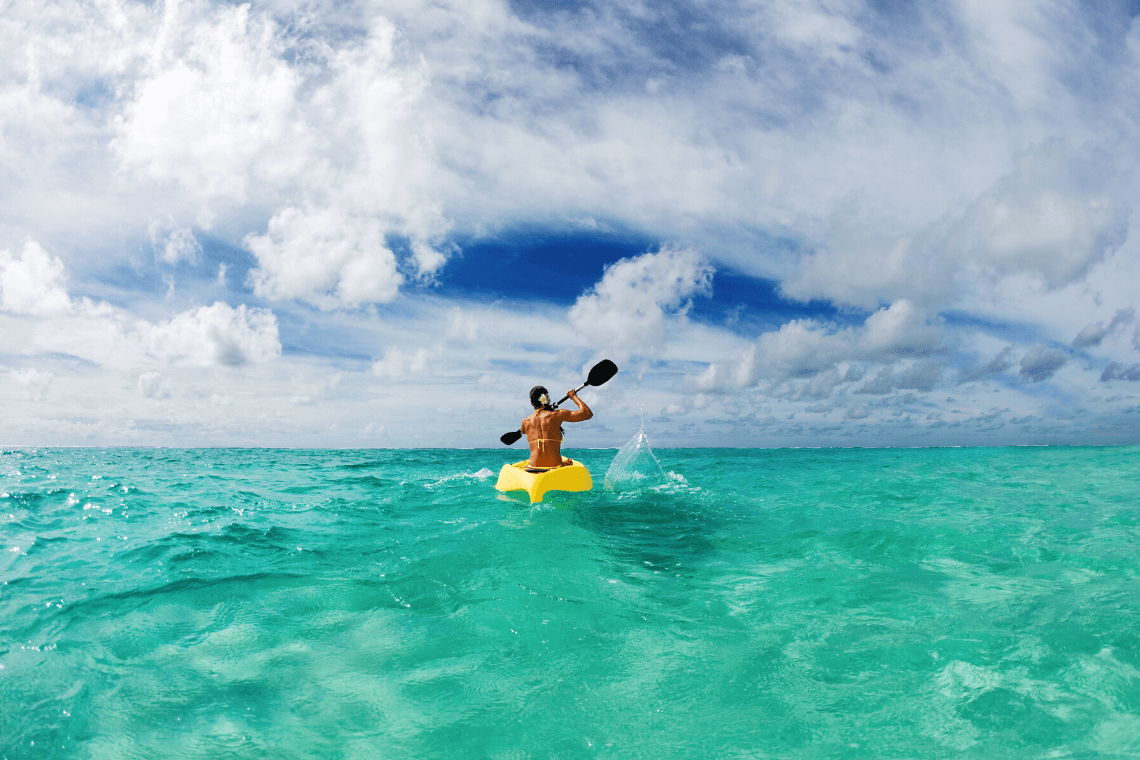 Kayaking at Grand Park Kodhipparu