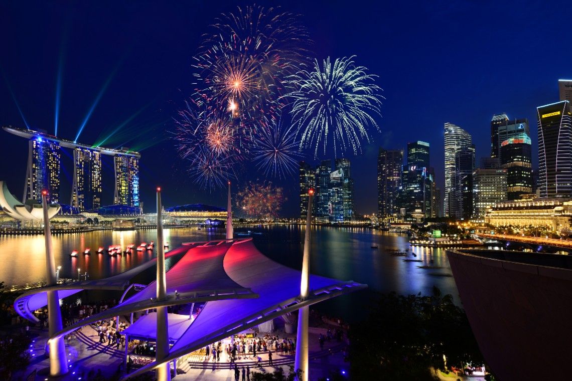 Esplanade, NDP Fireworks